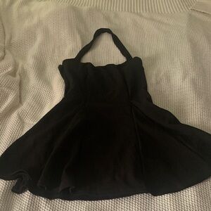 Black Halter Dress